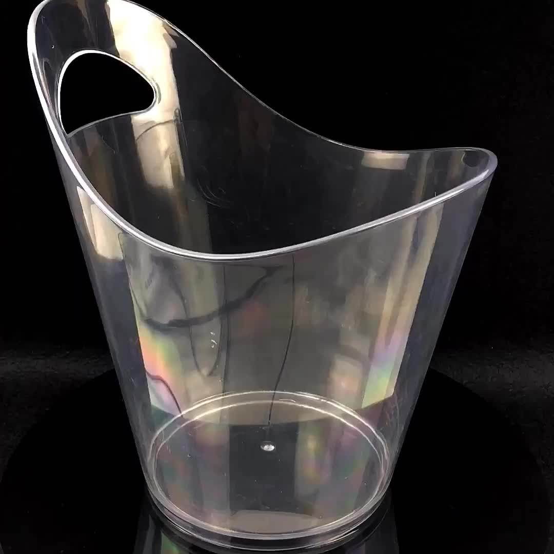 Promotional Custom Color Plastic Champagne Wine Bottle Ice Bucket Buy