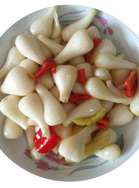 藠头酸辣荞头淹菜泡菜湖北拍2瓶