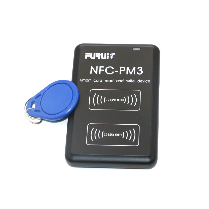 PM5 NFC读卡器 ic id门禁卡复制机全加密电梯卡物业万能复制器pm3_虎窝淘
