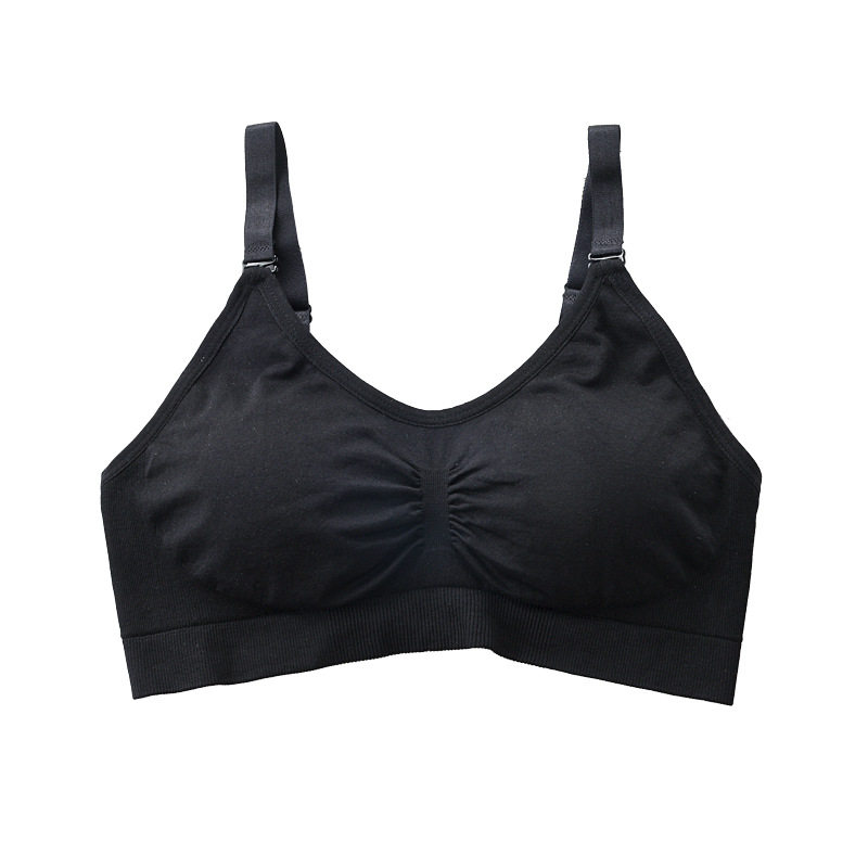 夏季胖mm无钢圈文胸后扣性感聚拢收副乳调整型女青年哺乳文胸内衣