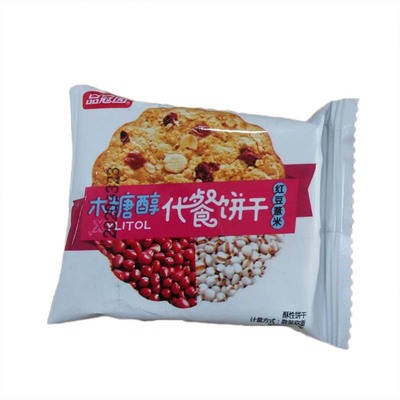 品冠红豆薏米燕麦亚麻代餐饼干