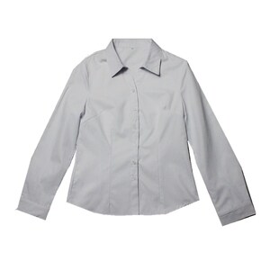 职业装棉白衬衫女修身工作服长袖竹纤维衬衣面试气质正装韩版工装