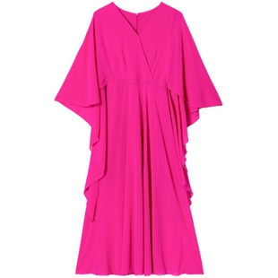 长款连衣裙女2025夏季新款气质海边度假三亚大码雪纺到脚踝长裙