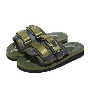 陈冠希拖鞋头层日系潮牌余文乐同款户外防滑夏季情侣沙滩一字拖鞋