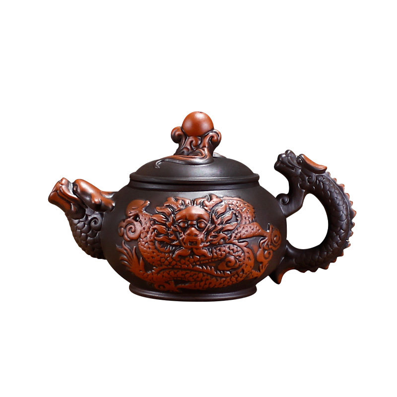 原矿仿古风手工宜兴紫砂壶