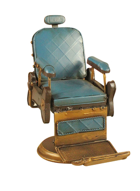 复古风美发椅子铁艺餐厅包邮模型