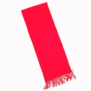 大红色幼儿园红围巾3-8岁宝宝儿童合唱快板相声表演出仿羊绒围脖