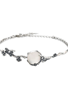 月夜森林同款手链女的玉髓森系