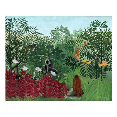 亨利卢梭rousseau北欧风装饰画