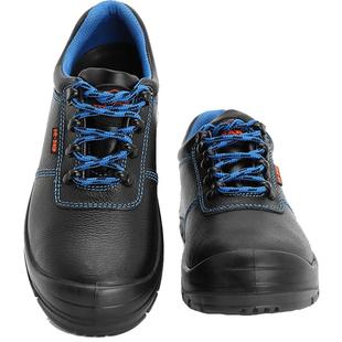 华信吉豹钢包头劳保鞋安全男女耐磨真皮防砸防刺穿防滑工地绝缘冬