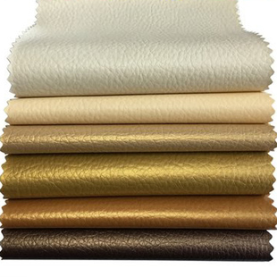 PU皮革面料软包皮革沙发床头座椅家具大荔枝纹仿真皮人造革皮料