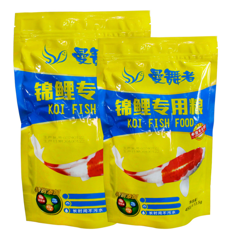曼舞者专用粮锦鲤不浑水鱼饲料