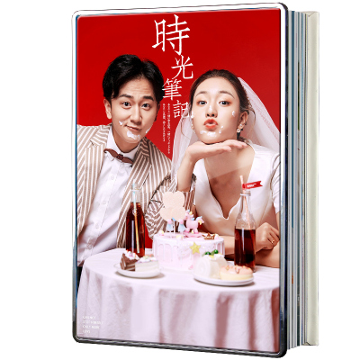 定制高端水晶结婚礼精修个人相册