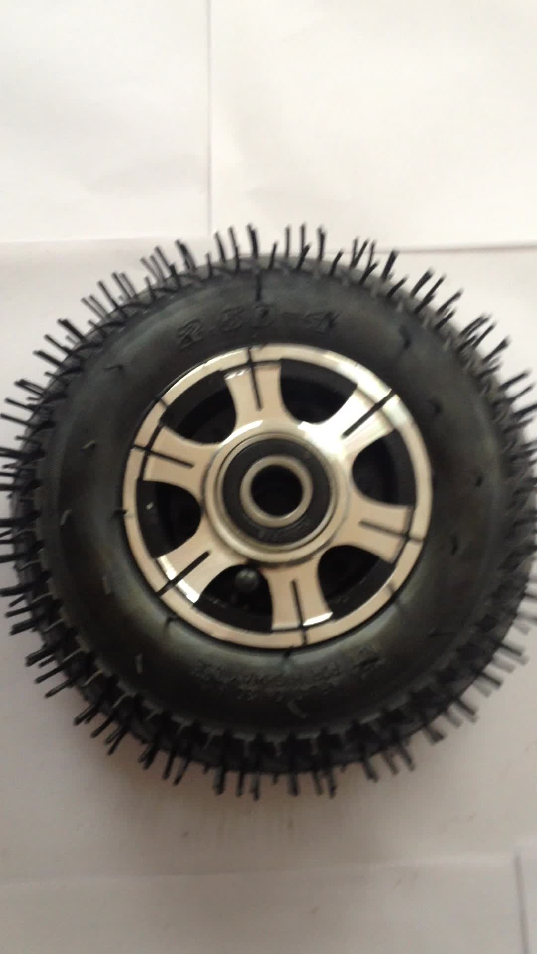 Adjustable Caster Wheel Semi Pneumatic Scaffold Wheels New Technology