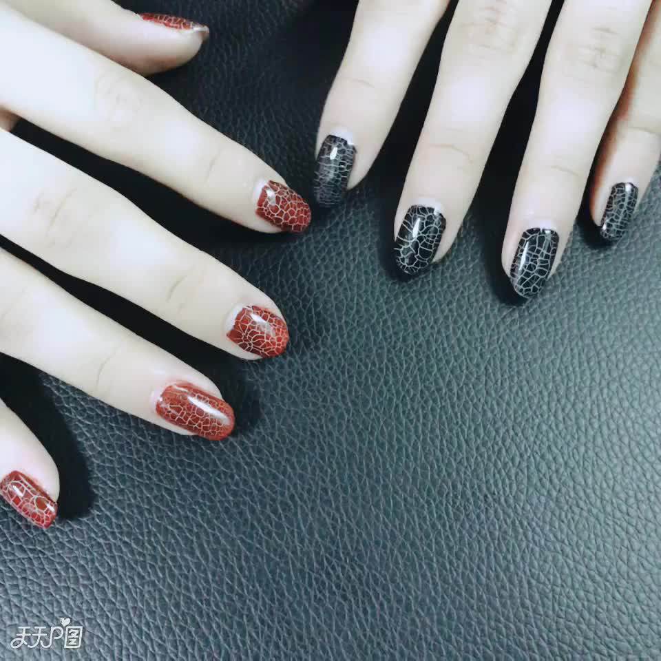 Professional Nail Arts Designs Crack Gel Nail Polish Crackle Paint