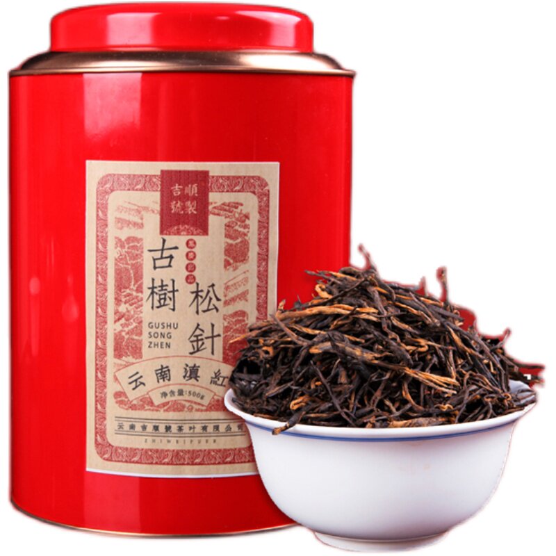 2024吉顺号滇红茶古树松针500克
