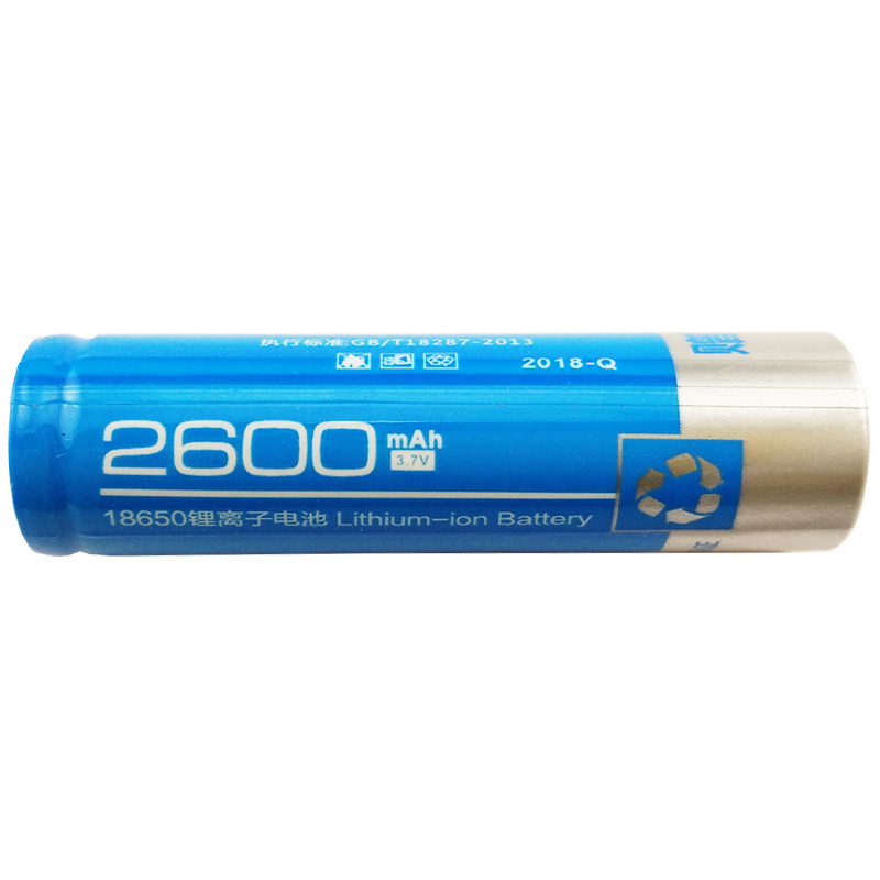 金正18650锂电池2600毫安3.7V4.2V唱戏机看戏机扩音器强光手电