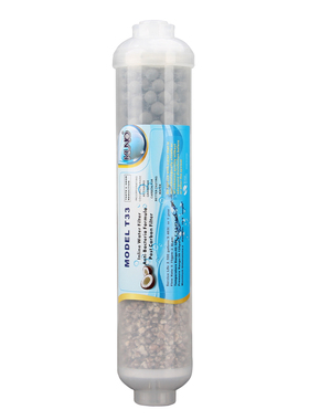 净水器RO机2分透明后置4合1多功能矿化滤芯弱碱离子球麦饭石颗粒