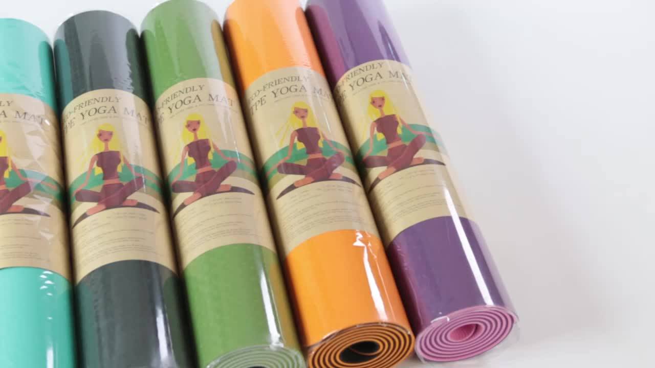 Wholesale Ali Baba Durable Comfortable Ecofriendly Purple Tpe Pilates