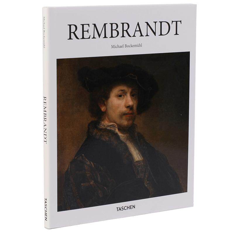 现货 Rembrandt 伦勃朗 绘画艺术作品集 画集 英文原版 荷兰伟大画家 大师 Taschen Basic Art 2.0 塔森 艺术基础系列 进口原版