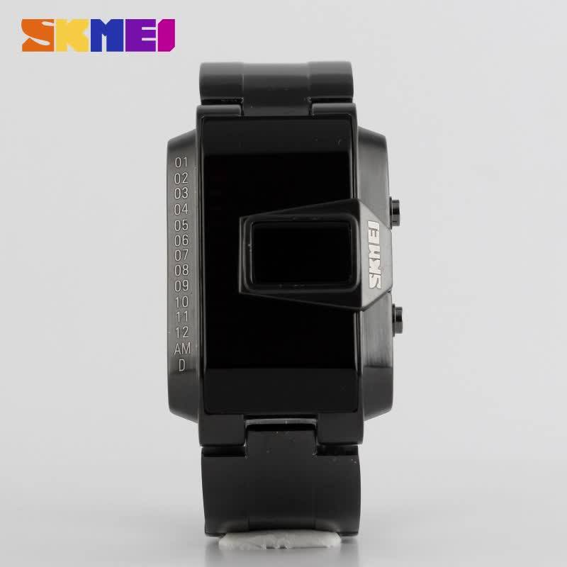 Skmei Stylish Zinc Alloy Plating Boot Animation Led Light Watch Buy