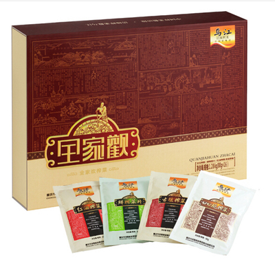 重庆特产礼盒乌江涪陵榨菜全家