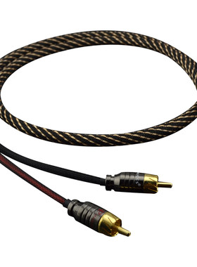 双RCA音频线4.4mm平衡转2XLR pha2a wm1a 1z zx300a 4.4转双莲花