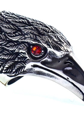 潮男霸气戒指朋克风复古防身