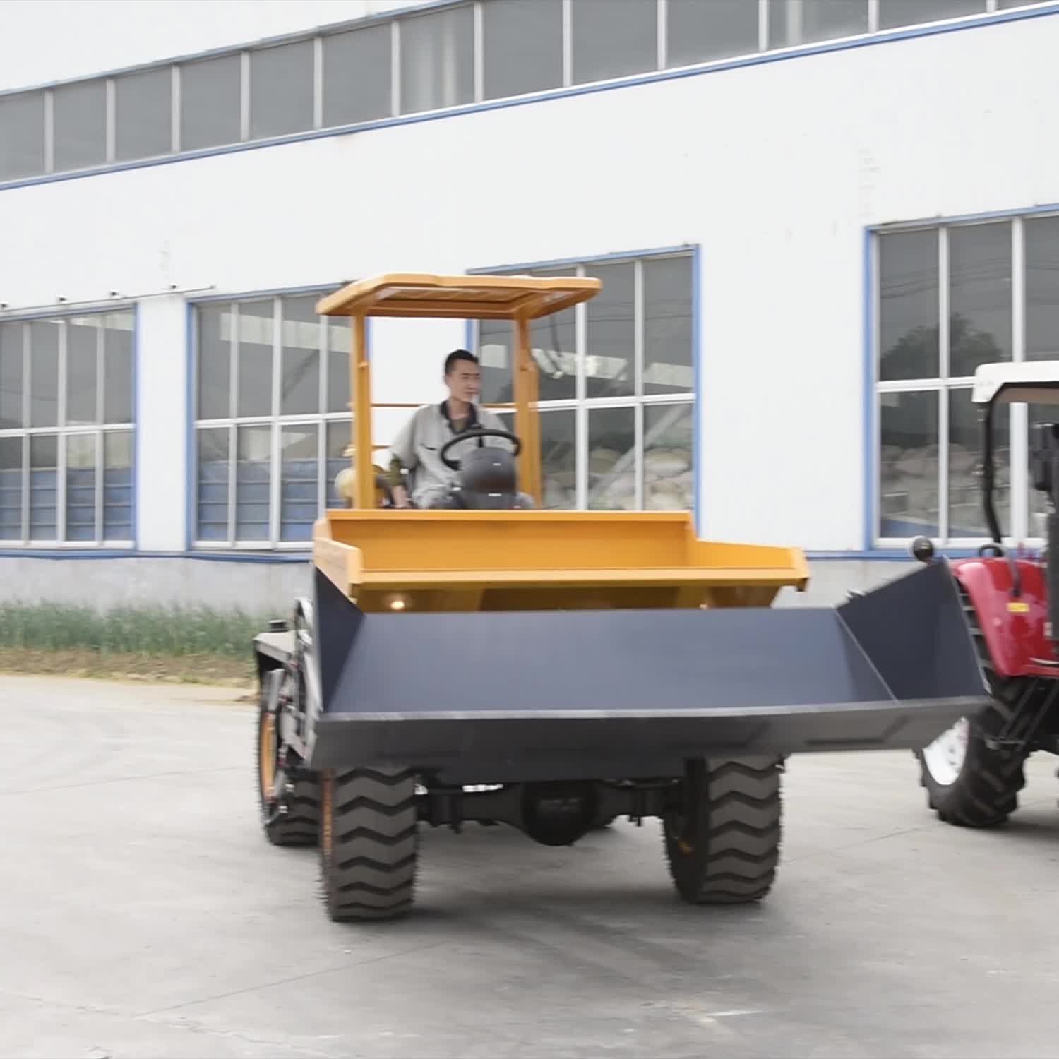 Hot Sale 2 Ton Fcy20 Concrete Mixer Dump Truck With Self