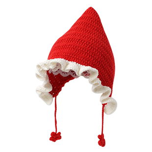 菲菲姐家手工制作儿童帽子diy材料包钩针编织自制宝宝秋冬毛线帽