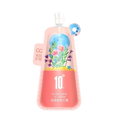10度cc霜气垫bb遮瑕隔离霜补水