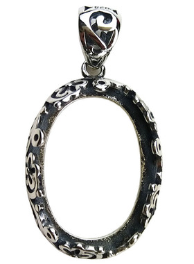 田园风琥珀蜜蜡包邮15*20mm银饰