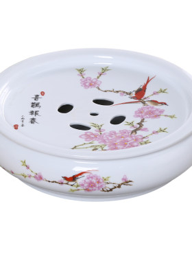 潮州功夫茶盘家用陶瓷茶台