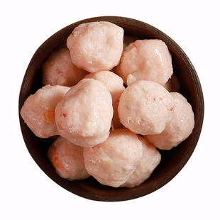 【潮汕虾丸250g】六记雄鲜虾球潮汕鱼丸手工火锅丸子关东煮麻辣烫