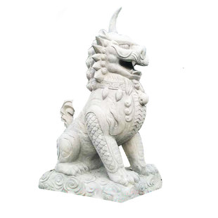 定制户外大型石雕獬豸雕像古代园林景观铸铜神兽招财镇宅雕塑品