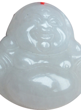 翡翠男女款玉石新年礼物佛公吊坠