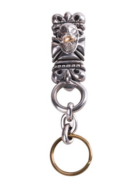 高山隆骷髅腰带扣挂饰