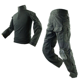 犀兕合甲 黑色蛙服服G3蛙服战术套装男野战训练服上衣GEN3裤子