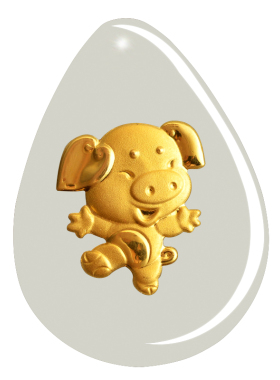 天然和田玉12生肖卡通属相项链