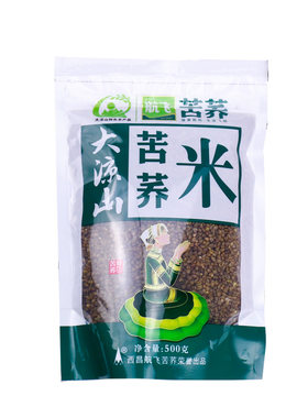 大凉山特色农产品航飞苦荞米500克五谷杂粮胚芽粗粮米荞麦仁