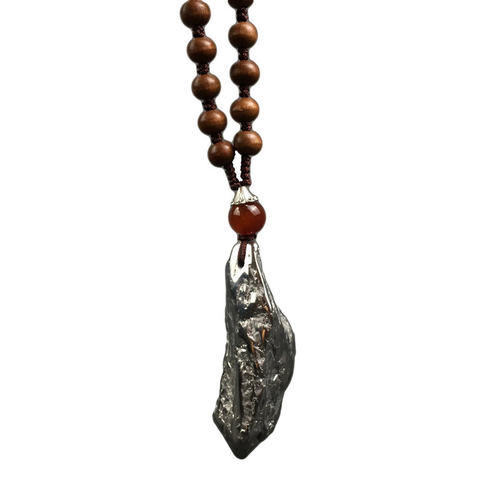 复古毛衣链木珠长款项链衣服配饰影视男女百搭毛衣链民族风挂件