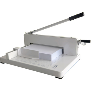 厚层切纸机A4相册手动重型切纸刀标书裁纸机裁纸刀菜谱裁切器可切4厘米400张加厚大型切书机名片切卡机切纸机