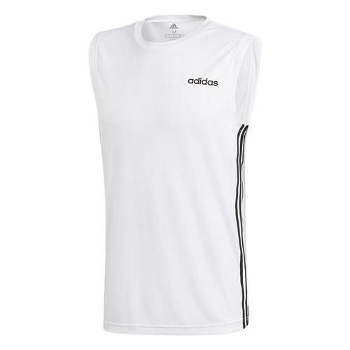 Adidas/阿迪达斯正品当季新款男子D2M SL3S休闲运动T恤背心DU1249