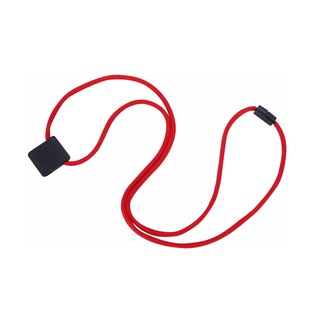 卡富仕微弹力圆绳证件卡套挂绳员工职务牌工作证胸牌胸卡套安全卡夹扣绳子可订做学员门禁卡工号牌识别卡挂带