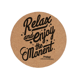 EG复古北欧ins简约家用大号饭桌软木垫圆形锅垫杯垫水壶耐隔热垫