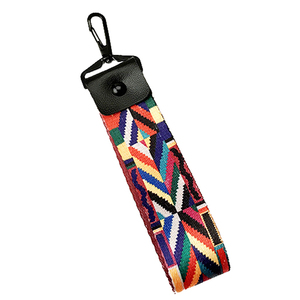 复古民族风加宽织带流行日韩原创个性手机壳腕带挂件几何挂绳