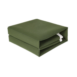 叠被厚帆布豆腐块被子定型软硬帆布叠被神器内务被专用自粘白帆布