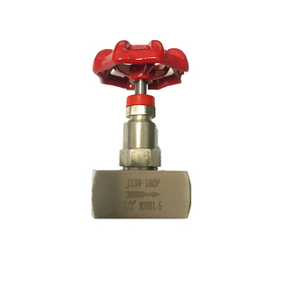 不锈钢压力表缓冲管m20*1.5专用阀门高压DN15针型阀J13W-160P