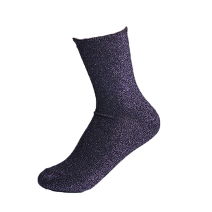 丝线袜子韩国东大门新款金属丝线袜子金线袜子时尚四季袜子夏秋丝