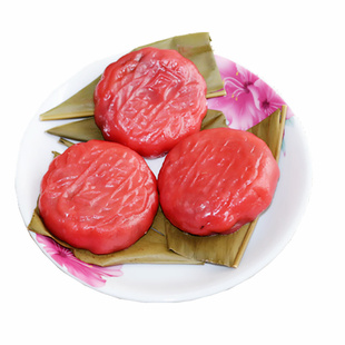 福建福州特产手工红团清明果青团红豆糯米传统糕点点心小吃5个装